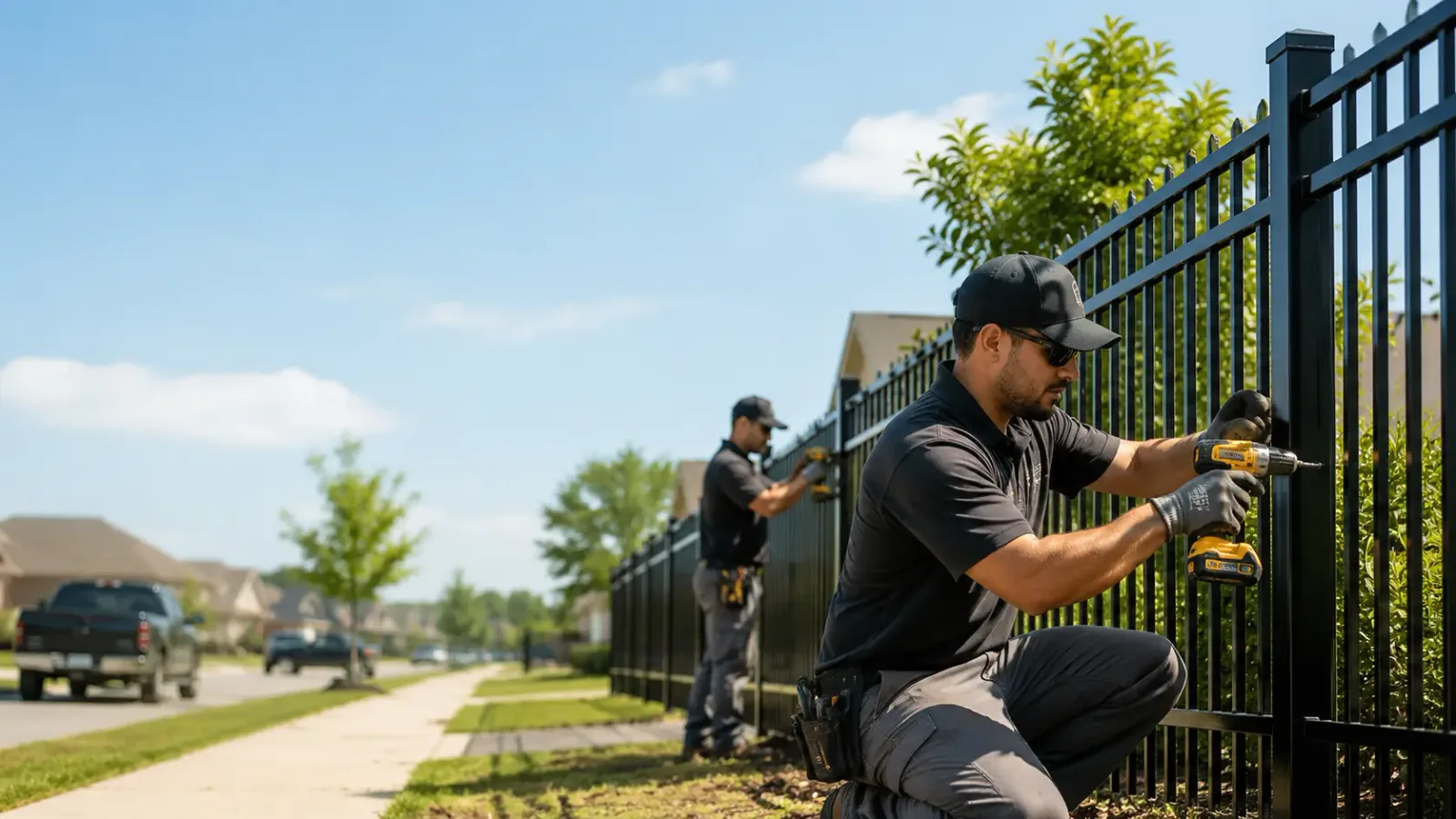 Metal Fence Installation in Muncie, IL